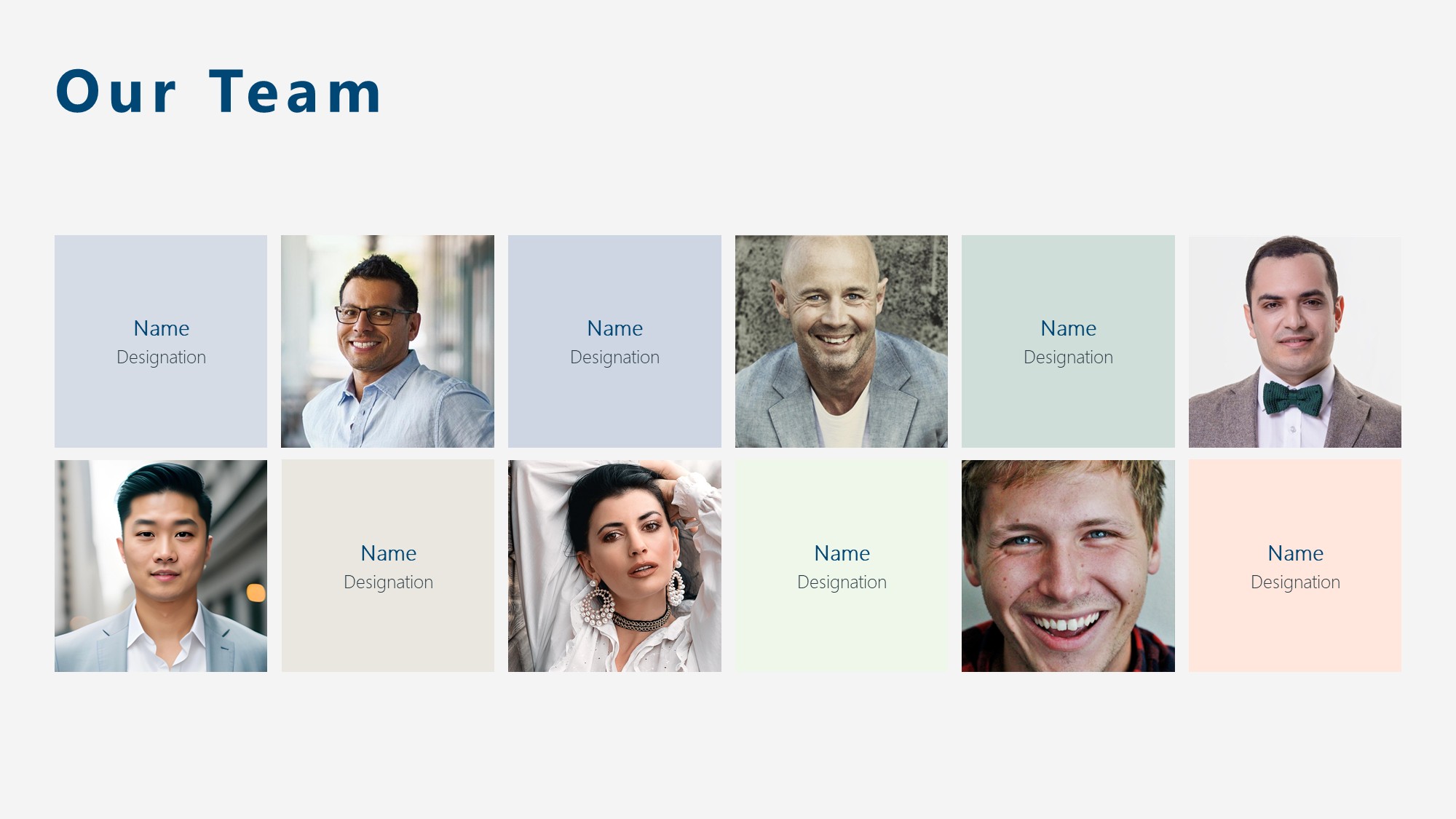 Our Team PowerPoint Template