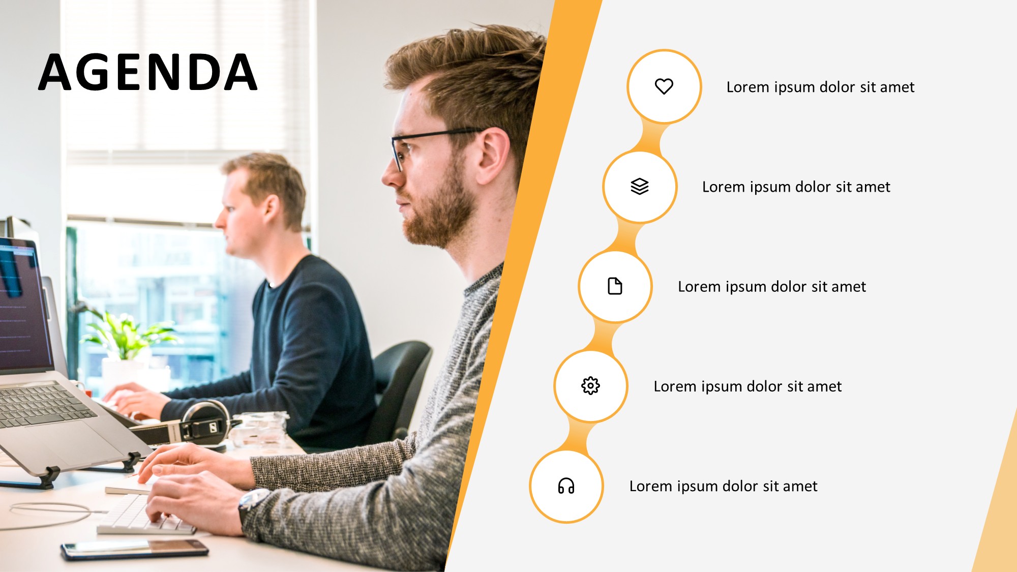 Agenda PowerPoint Template