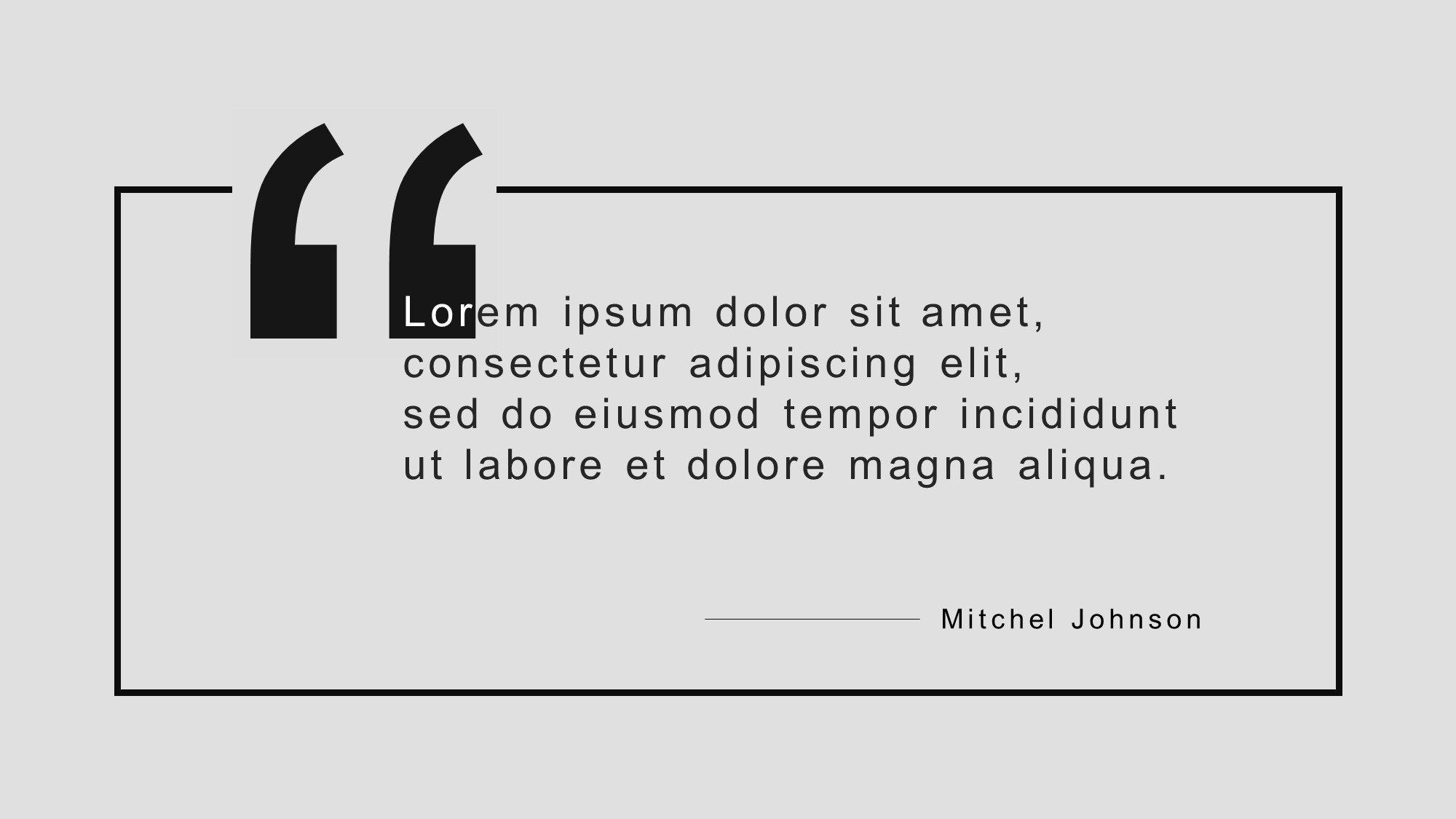 Quote PowerPoint Template