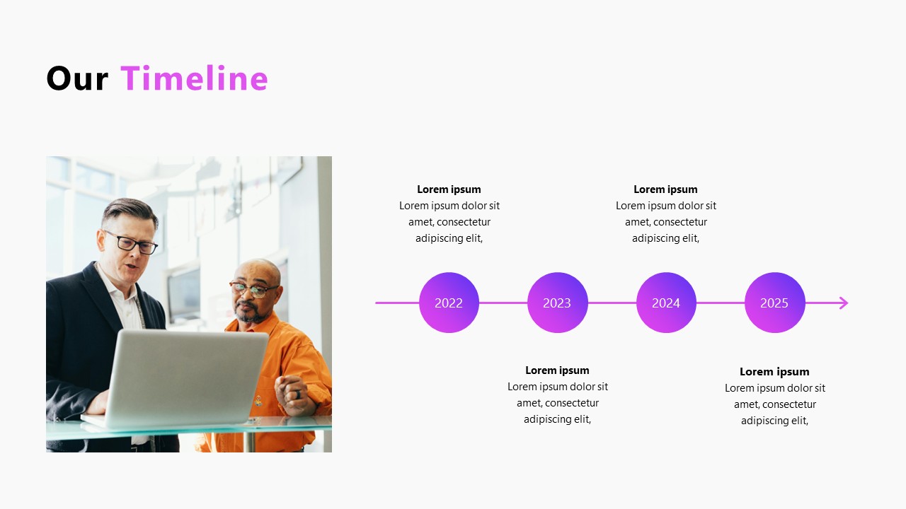 Business Timeline PowerPoint Template