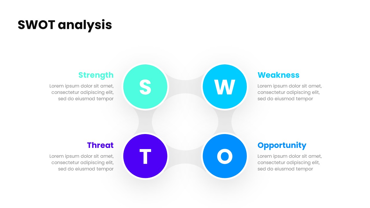 SWOT Analysis PowerPoint Template - S1089