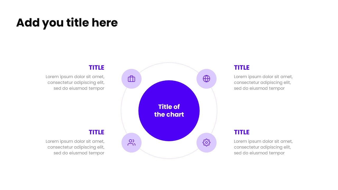 4 Circle PowerPoint Template - S1097