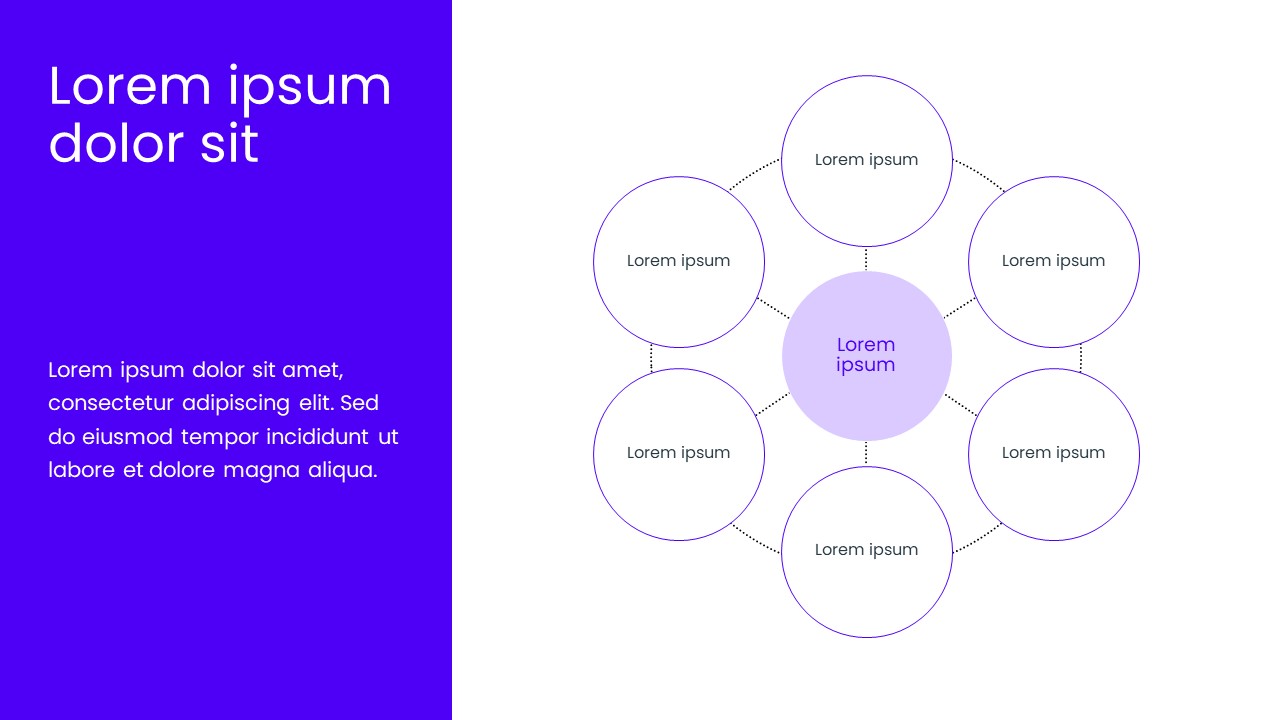 Circular Infographics PowerPoint Template