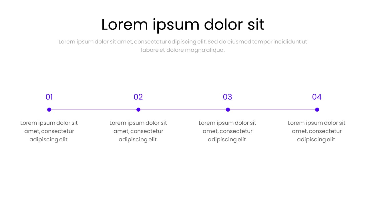 4-Step PowerPoint Template