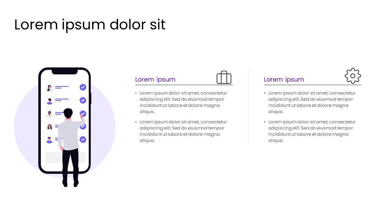 User Experience Overview PowerPoint Slide Template