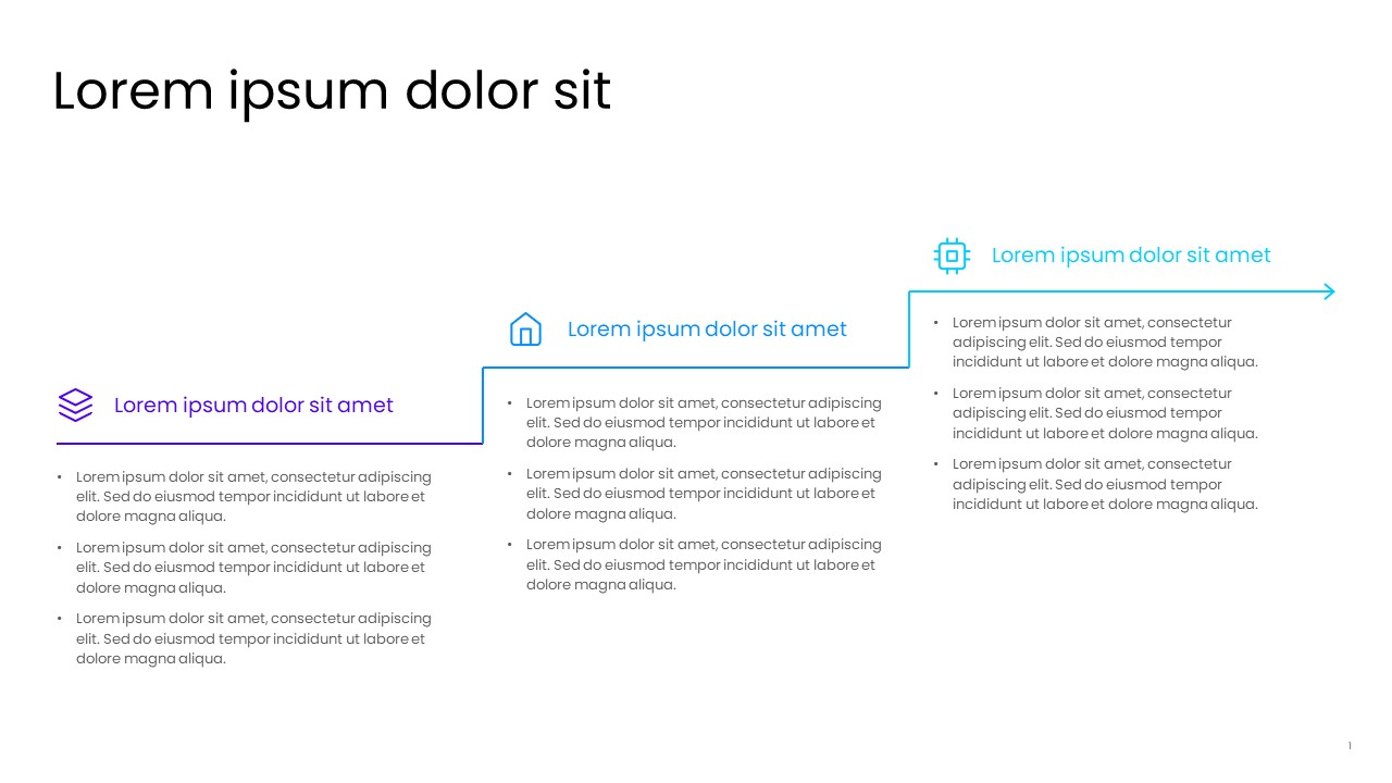 Step-by-Step Roadmap PowerPoint Template