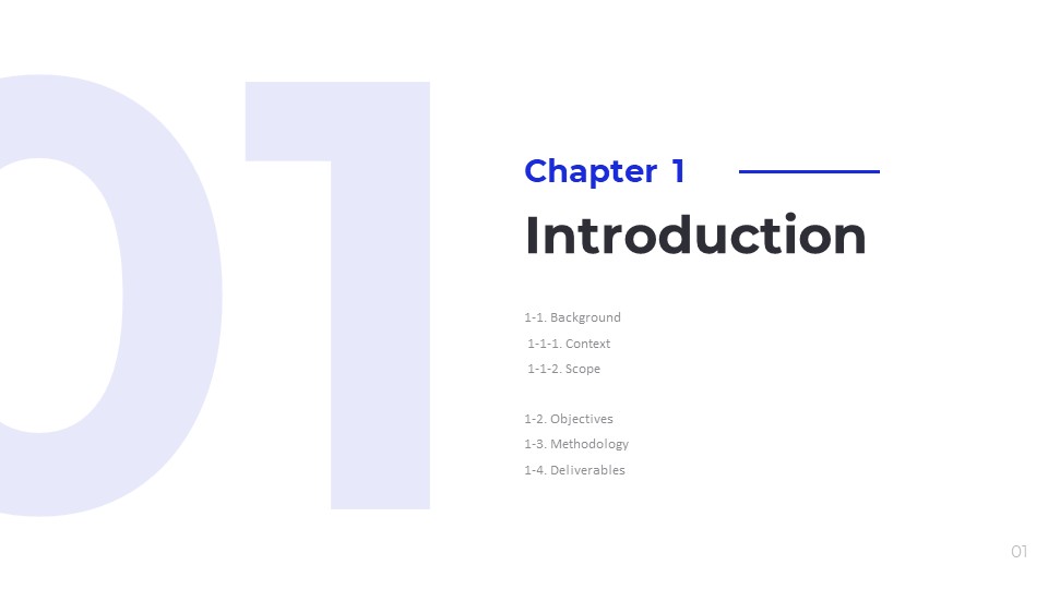 Minimalist Breaker PowerPoint Template - S1391