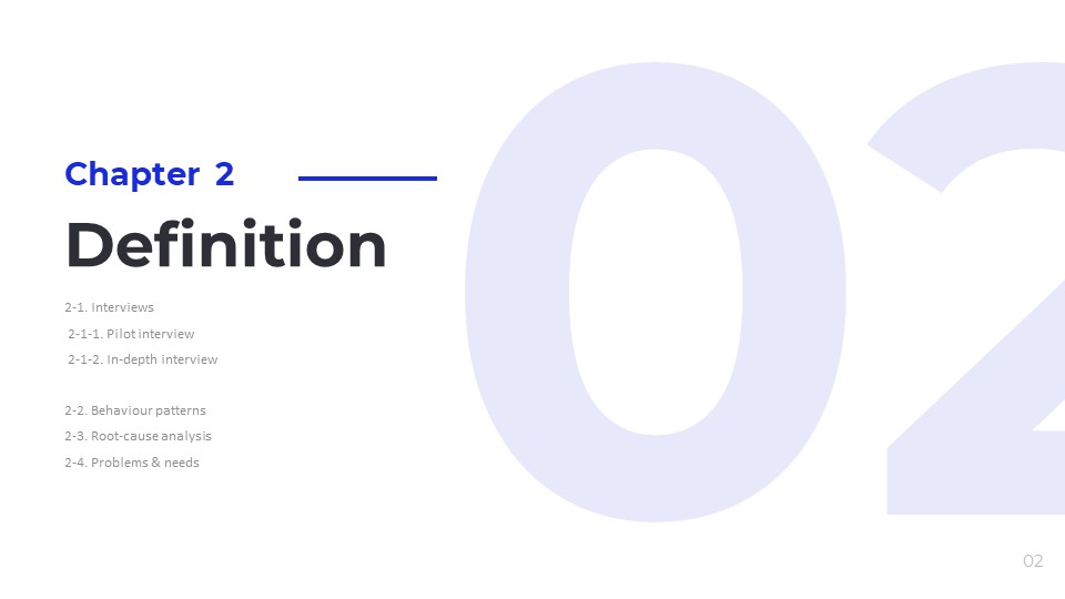 Minimalist Chapter Introduction PowerPoint Template - S1392