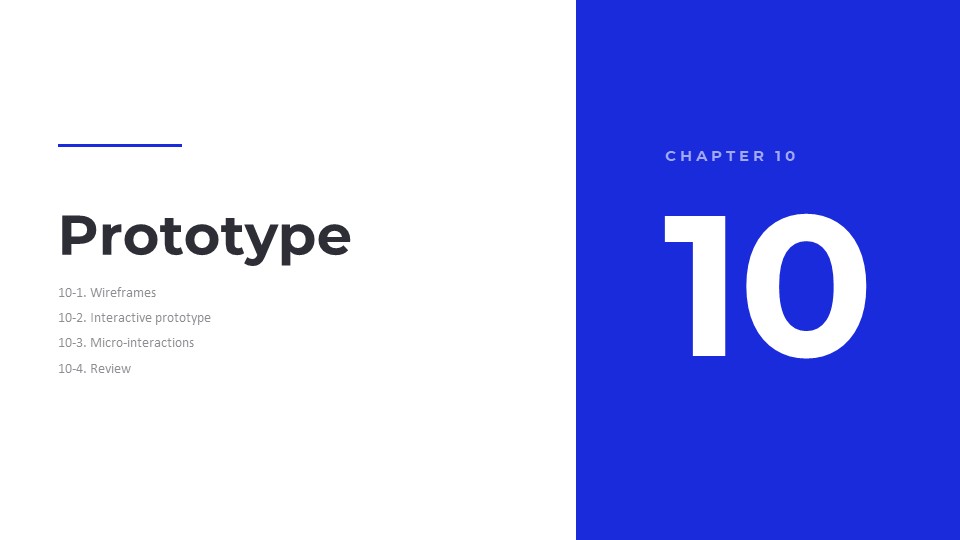 Minimalist Breaker PowerPoint Template - S1400